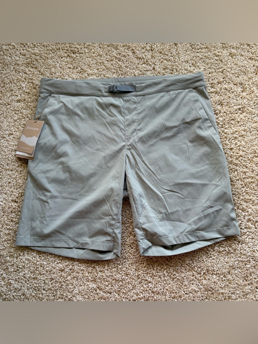 Houdini Wadi Shorts Dawn Green Lightweight Hiking Outdoor NWT Women’s M